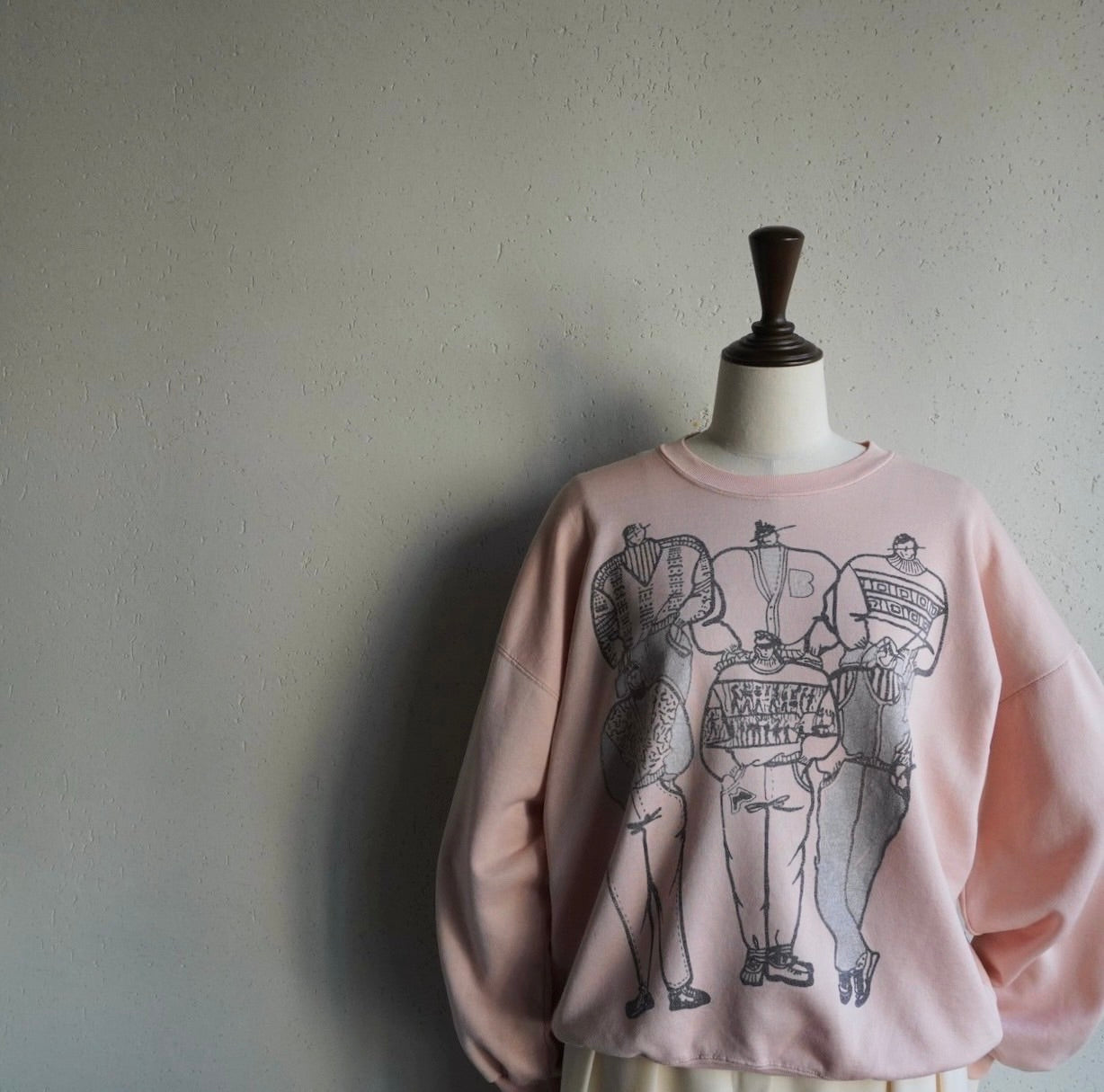 90s Printed Sweater