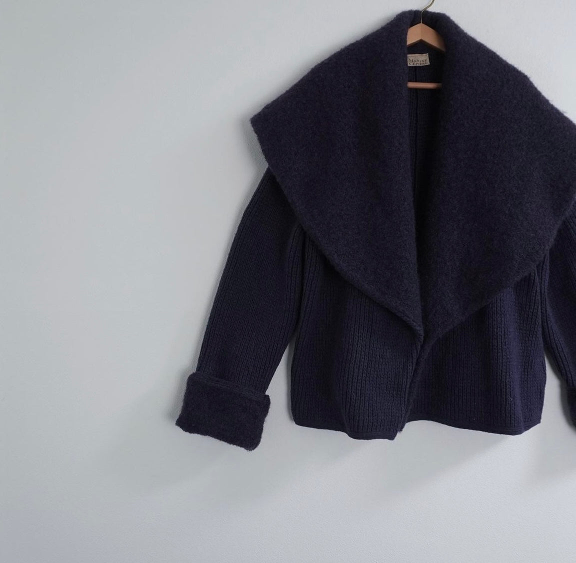 90s Knit Jacket Made in France Dead Stock