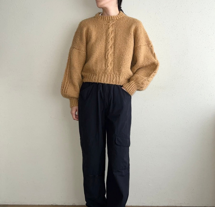 80s Cropped Knit