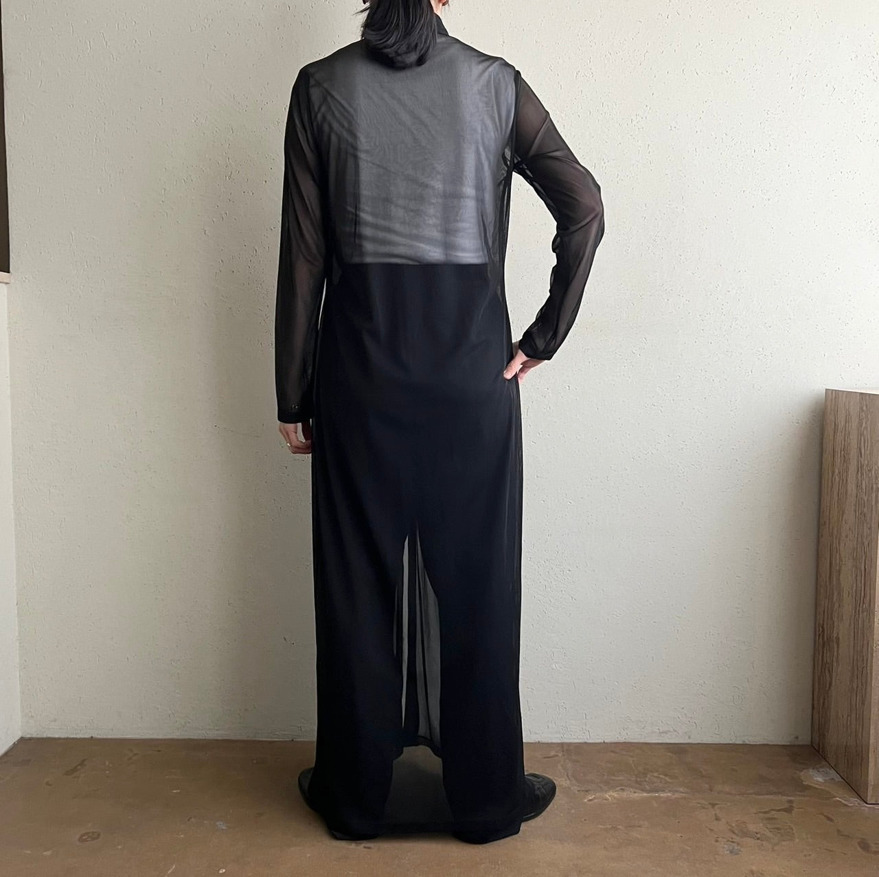 90s Sheer Long Dress