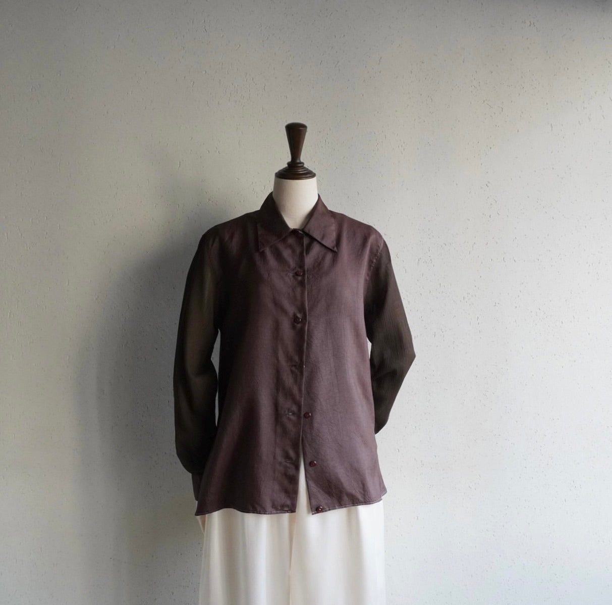 90s Brown Shirt Made in Italy