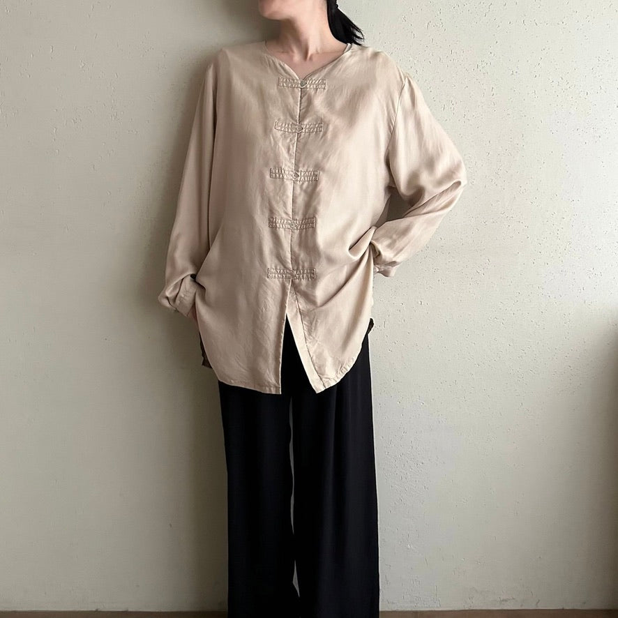 90s Silk Blouse