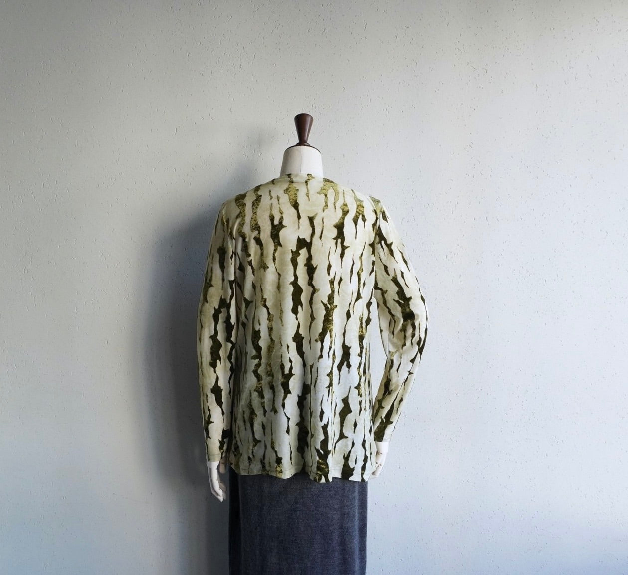 90s EURO Sheer Velor Top