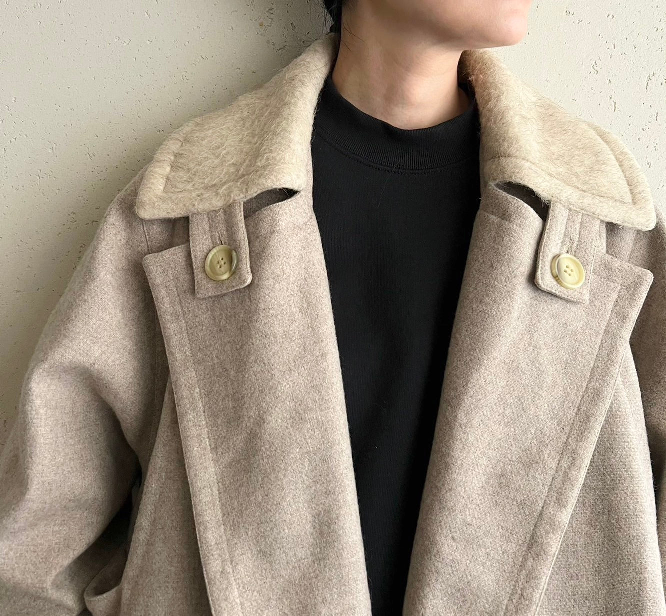80s Wool Jacket Made in Italy