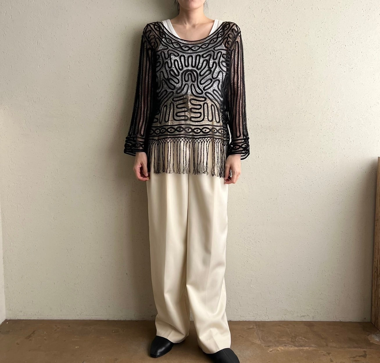 Fringe Design Top