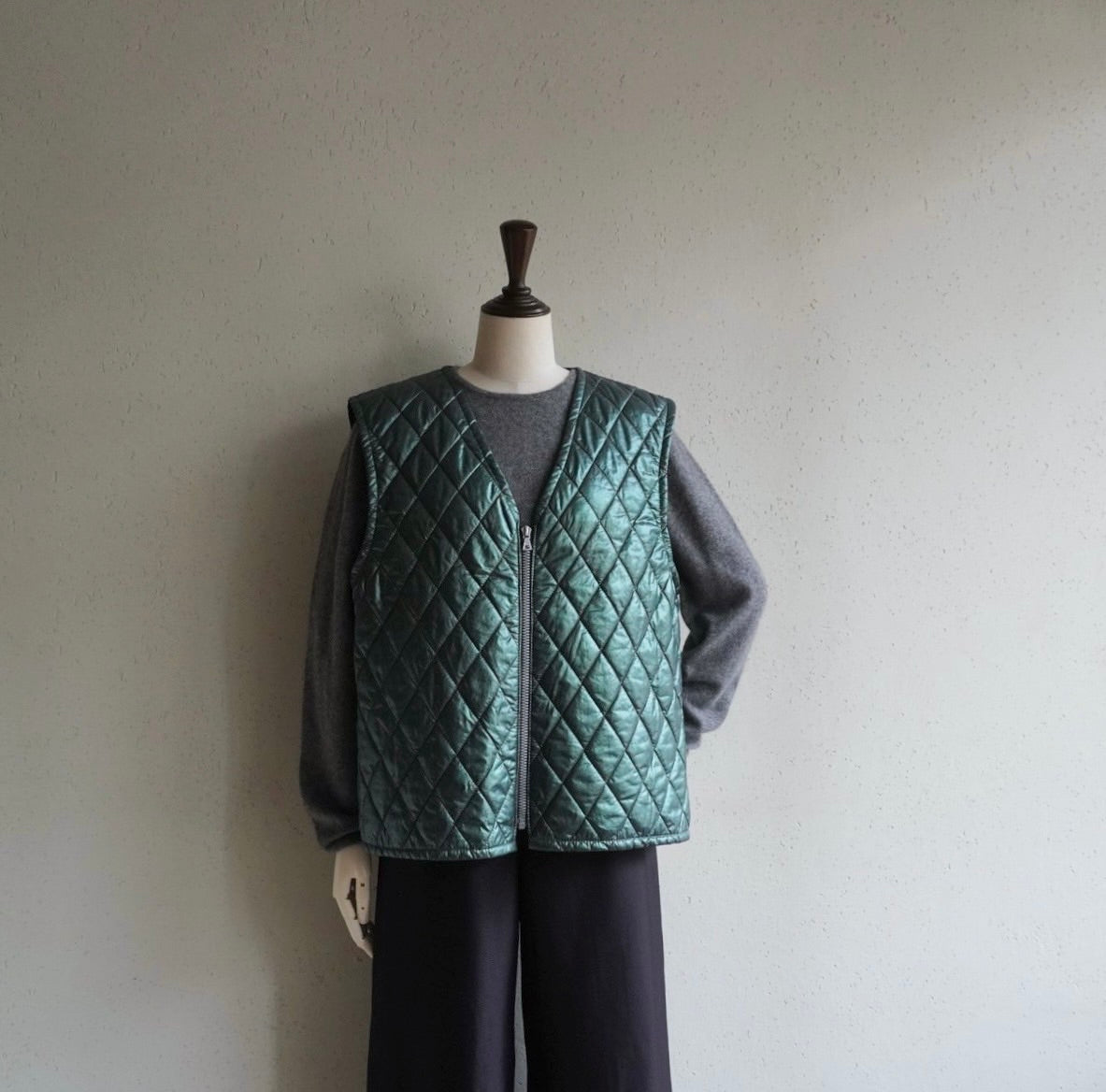 90s EURO Quilted Vest