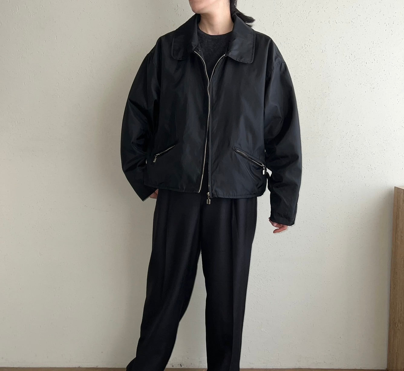 90s Black Light Jacket