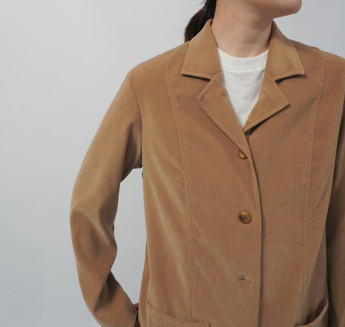 90s Beige Two-Piece