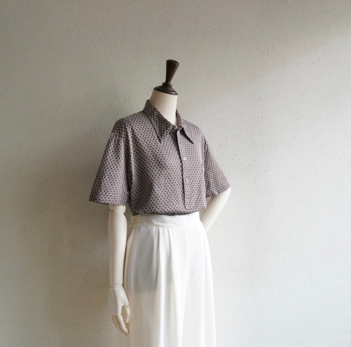90s Pattern Top Made in Italy