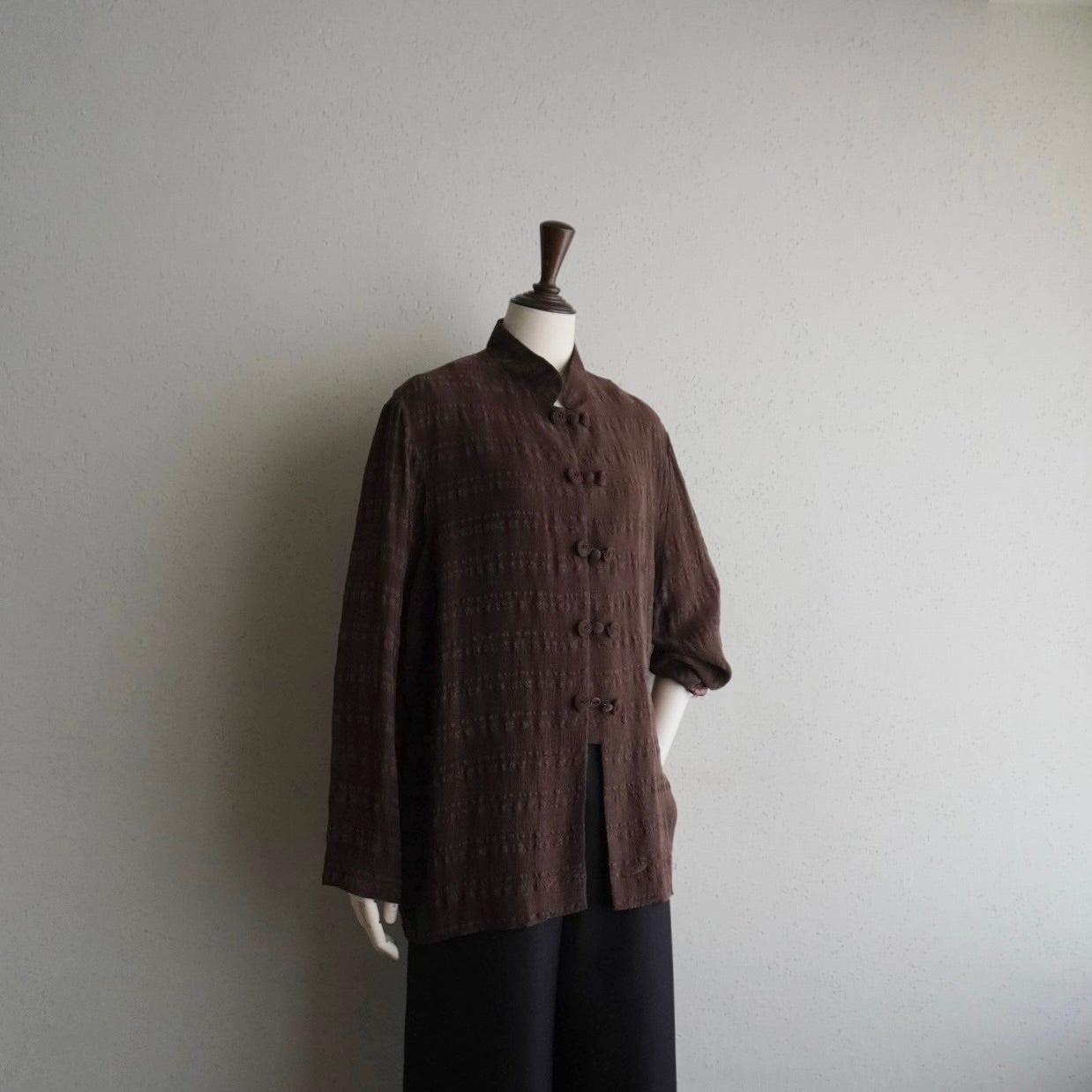 90s Asian Design Blouse Made in USA