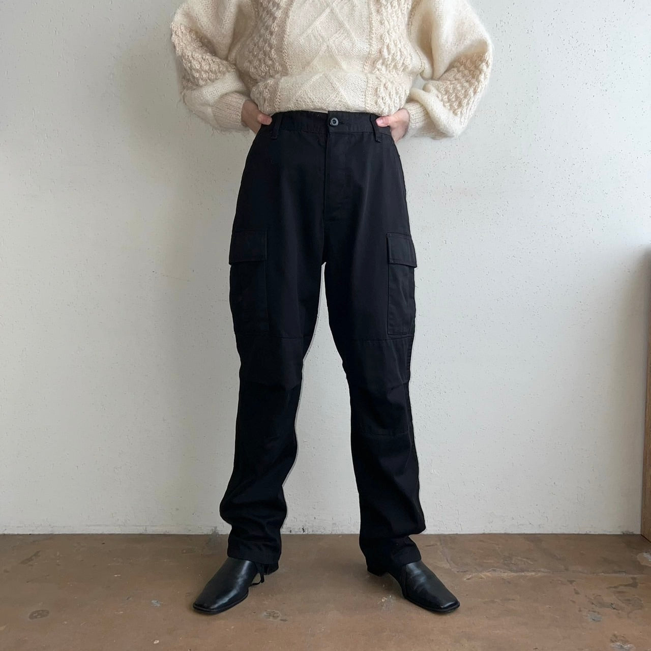 Black Cargo Pants