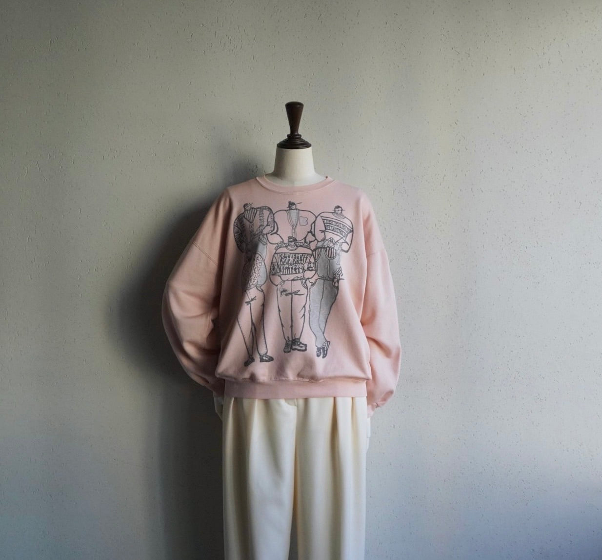 90s Printed Sweater