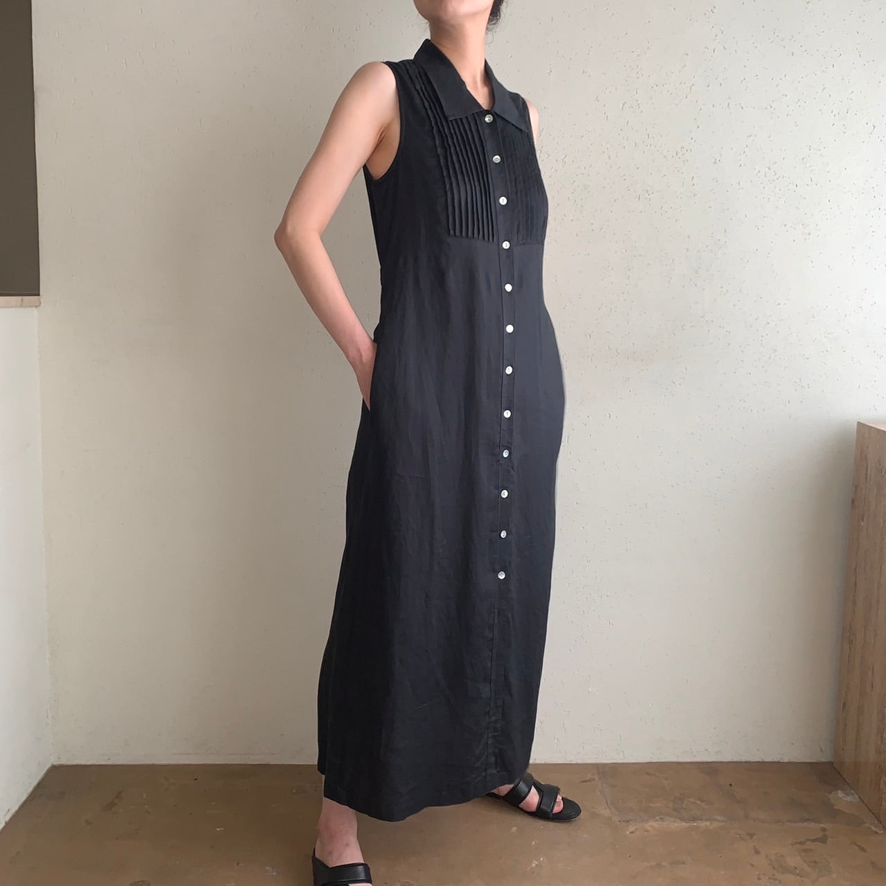 90s Linen Dress