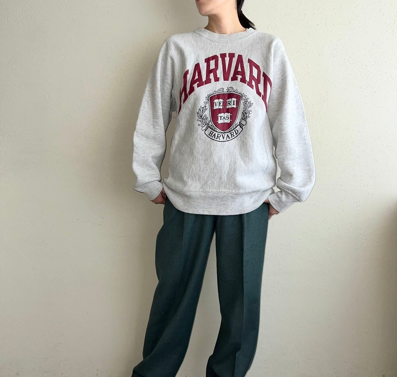 90s Printed Sweater Made in USA