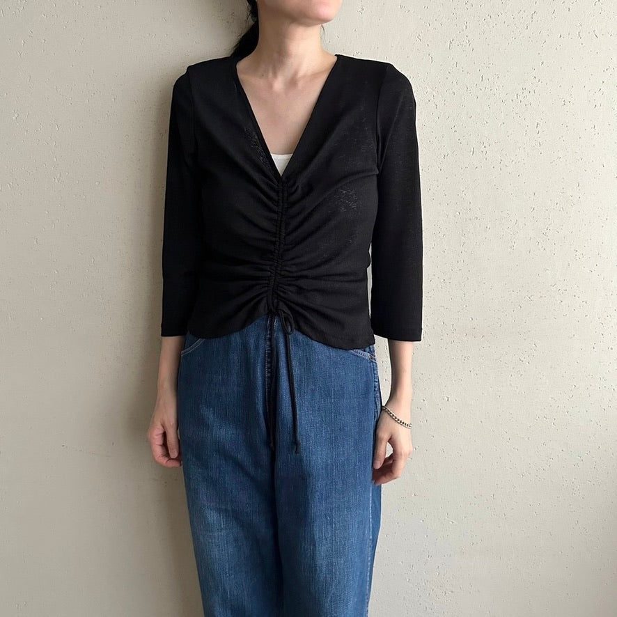 90s Black Top Made in USA