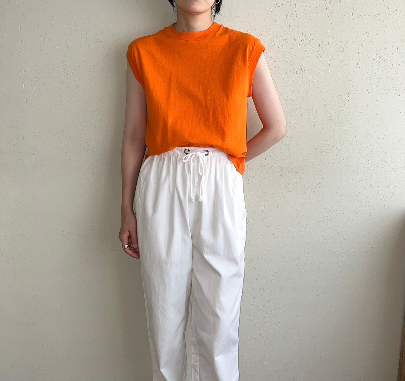 90s Sleeveless T-shirt Made in USA