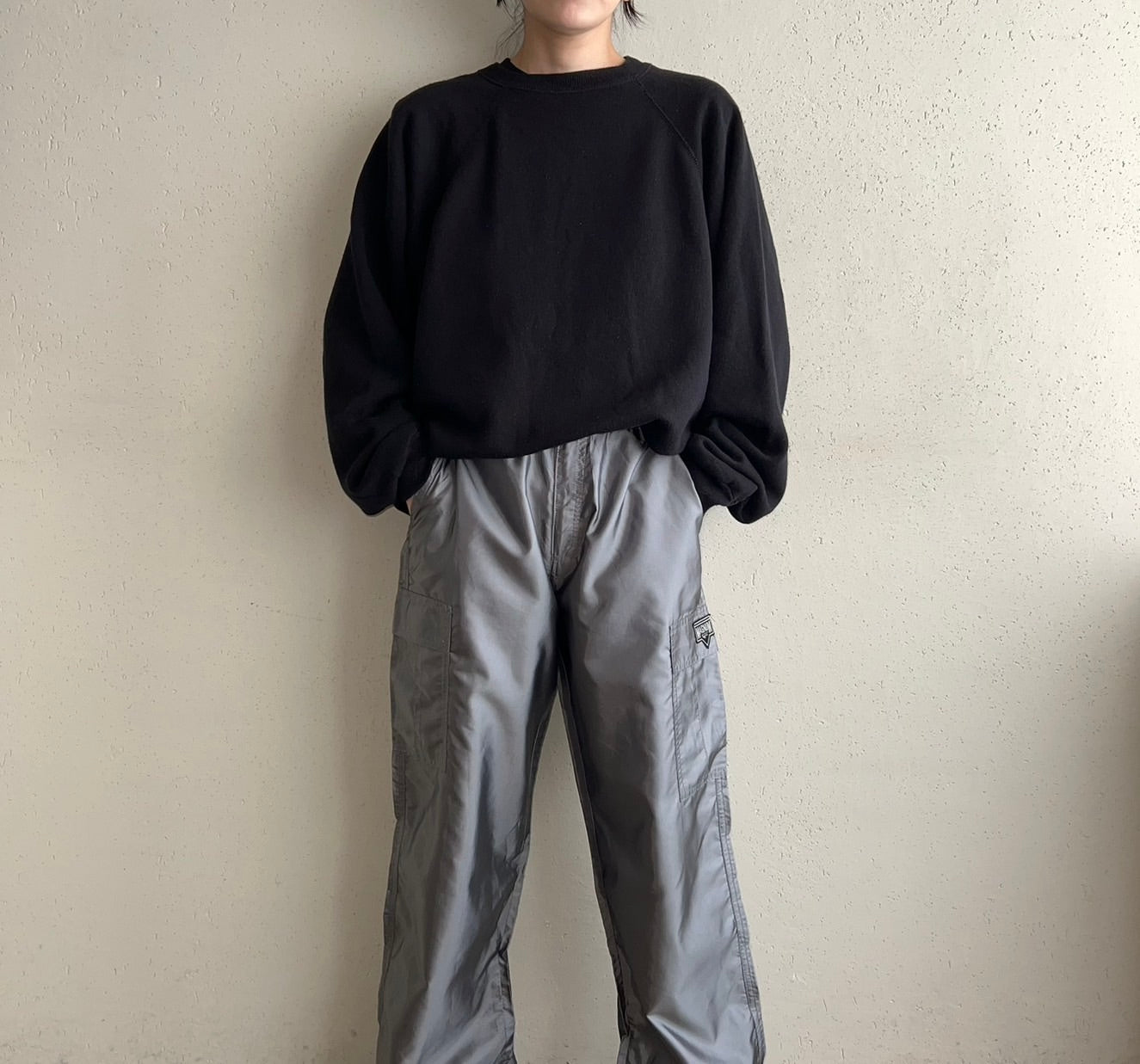 90s Black Sweater Made in USA