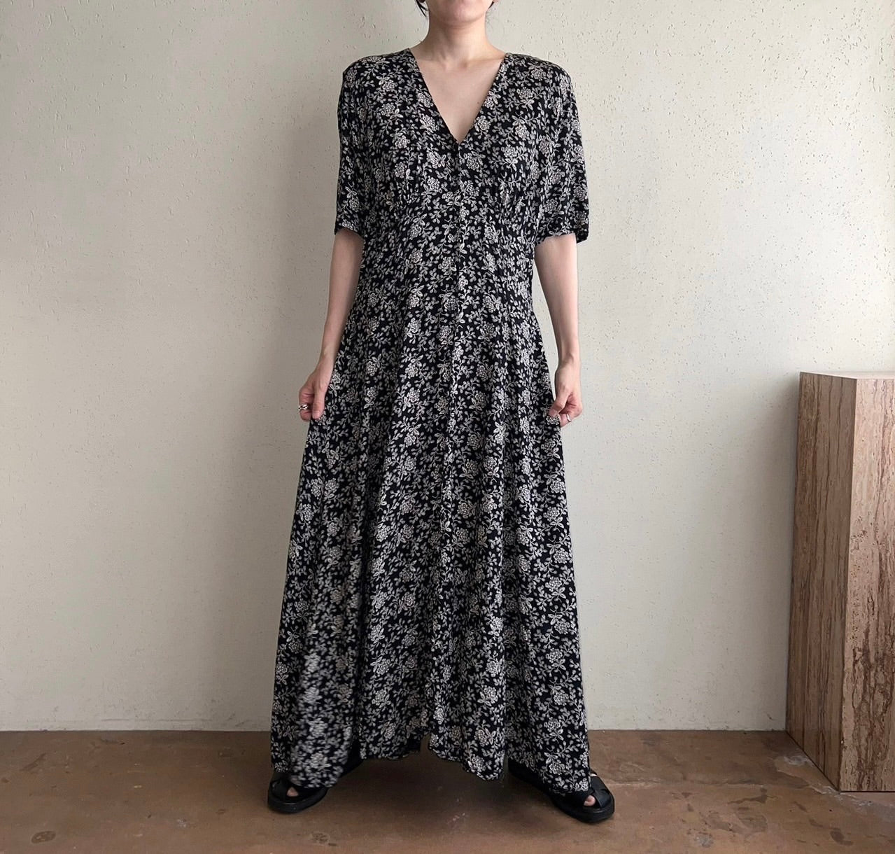 90s Rayon Dress