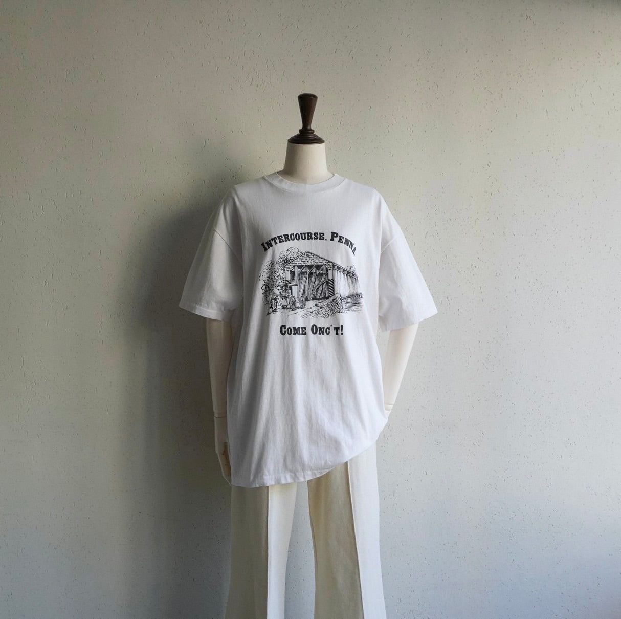 90s Printed T-shirt Made in USA