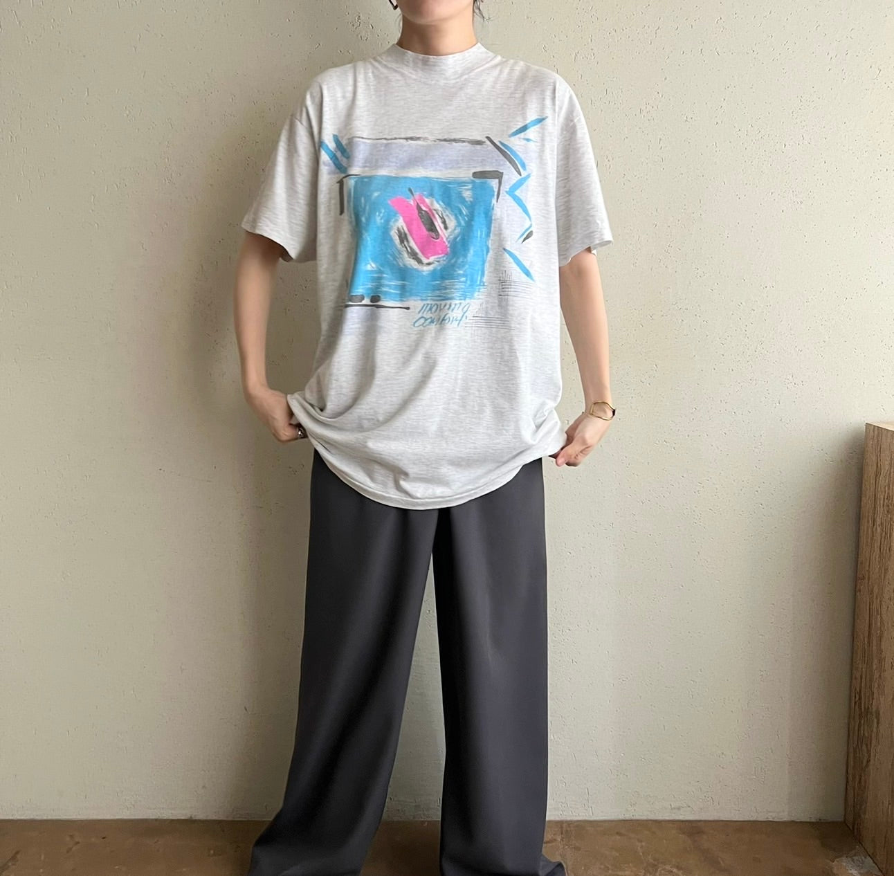 90s Printed T-shirt Made in USA