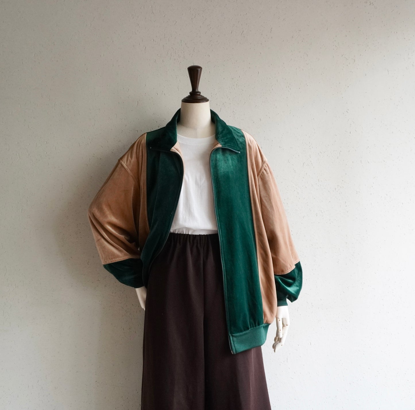 90s Velour Jacket Made in USA