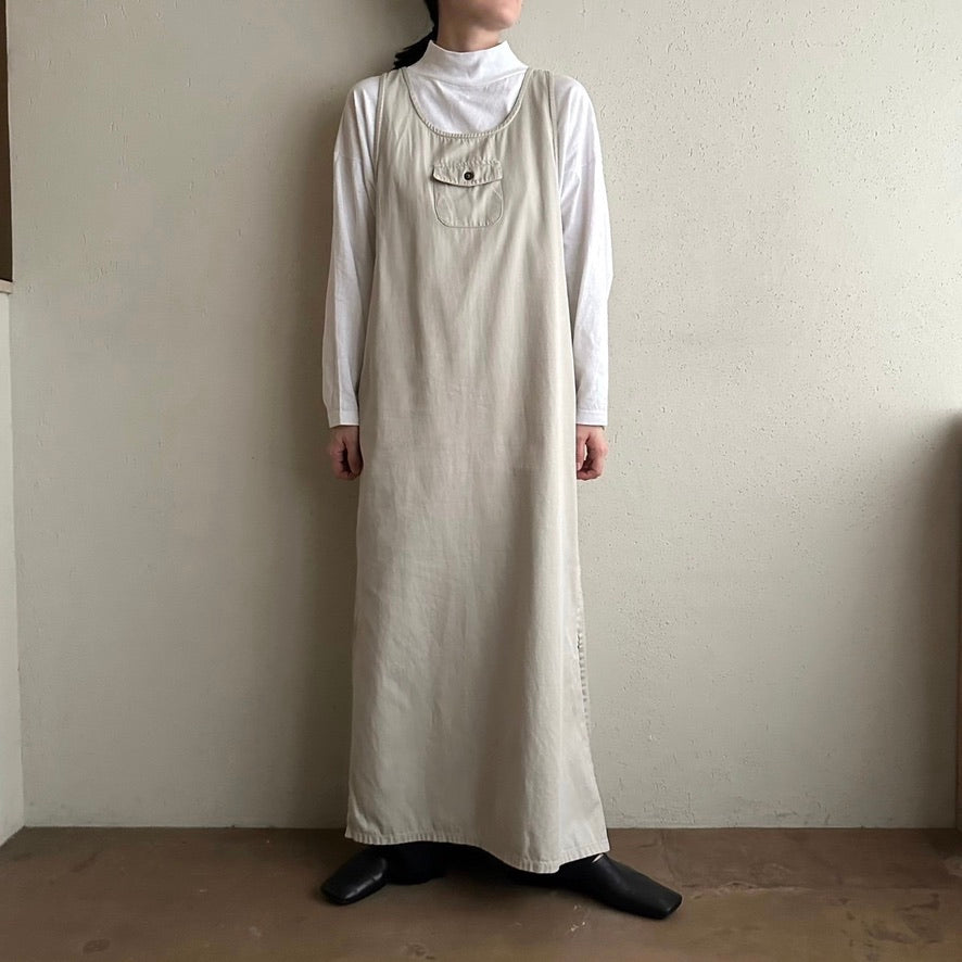 90s Ivory Sleeveless Dress