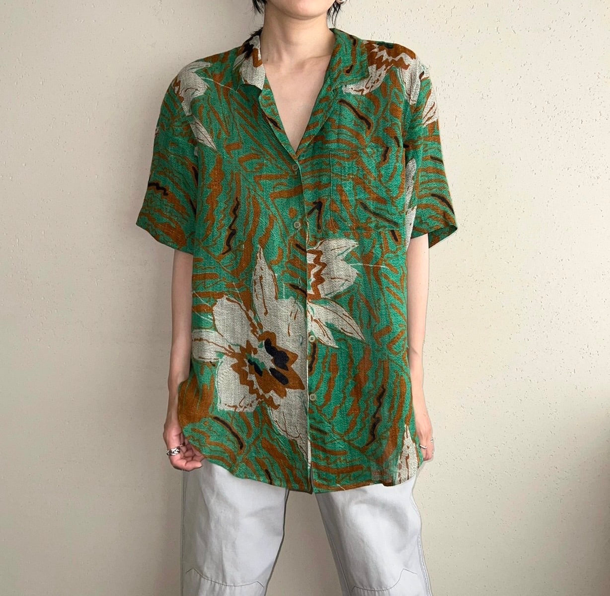 90s Linen Shirt