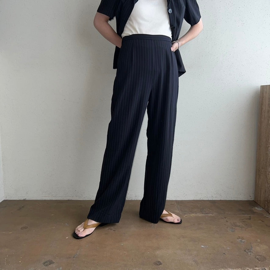 80s "DANNT & NICOLE" Striped Two-Piece