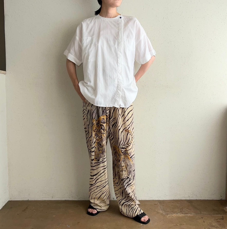 90s EURO Cotton Design Blouse
