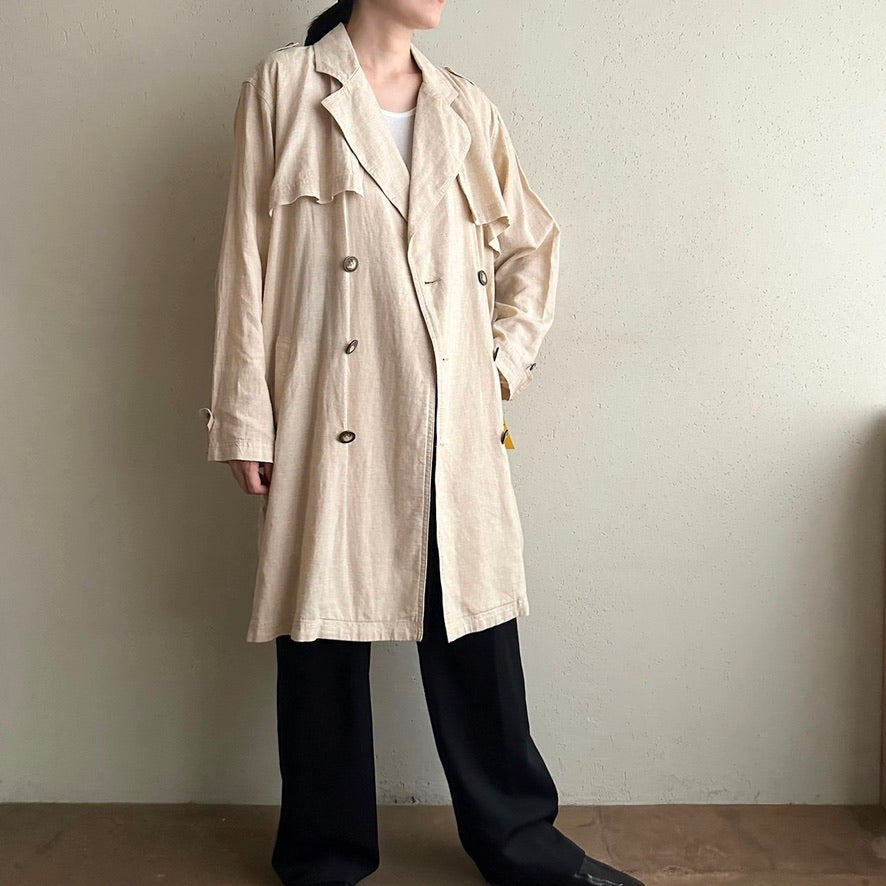 90s Linen Jacket Dead Stock