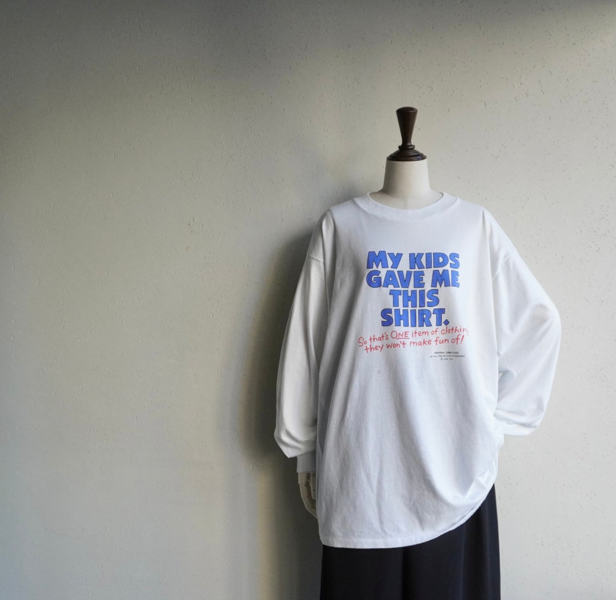 90s Printed Long Sleeves T-shirt