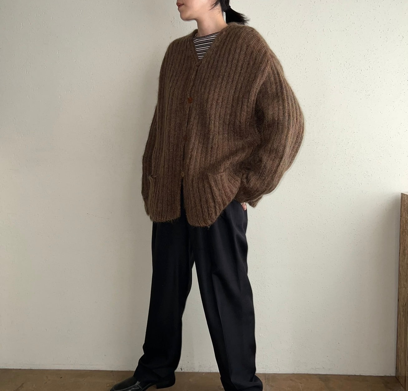 90s Mohair Knit Cardigan