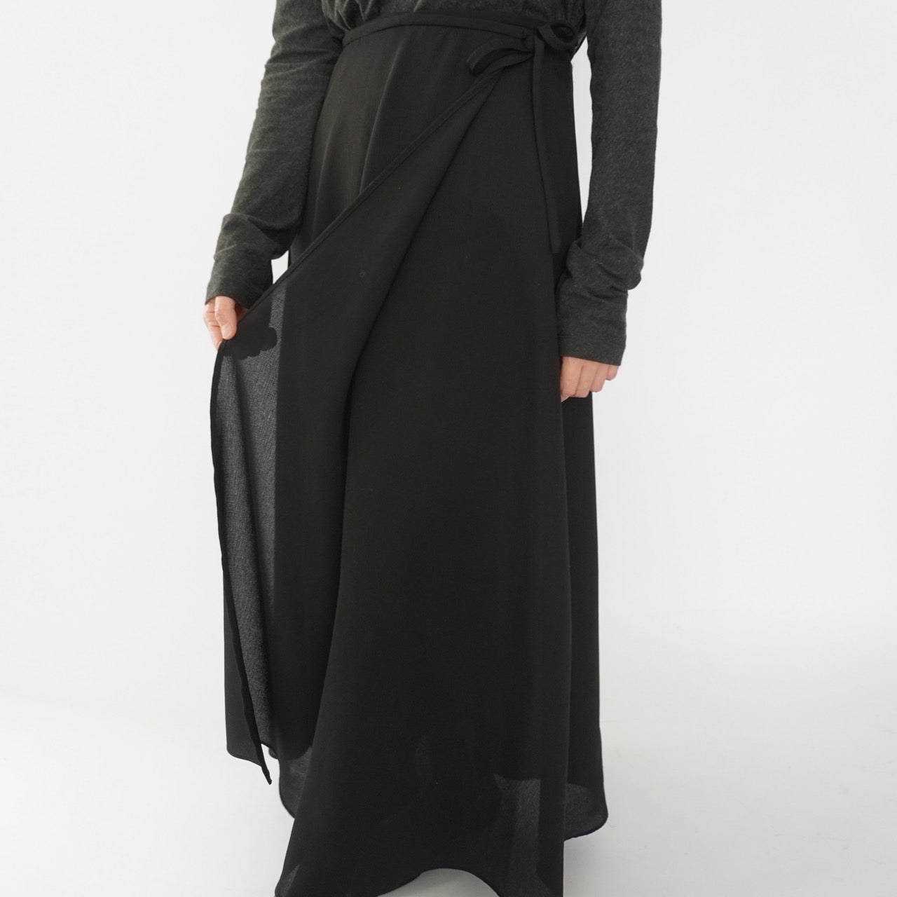 90s Design Wrap Skirt