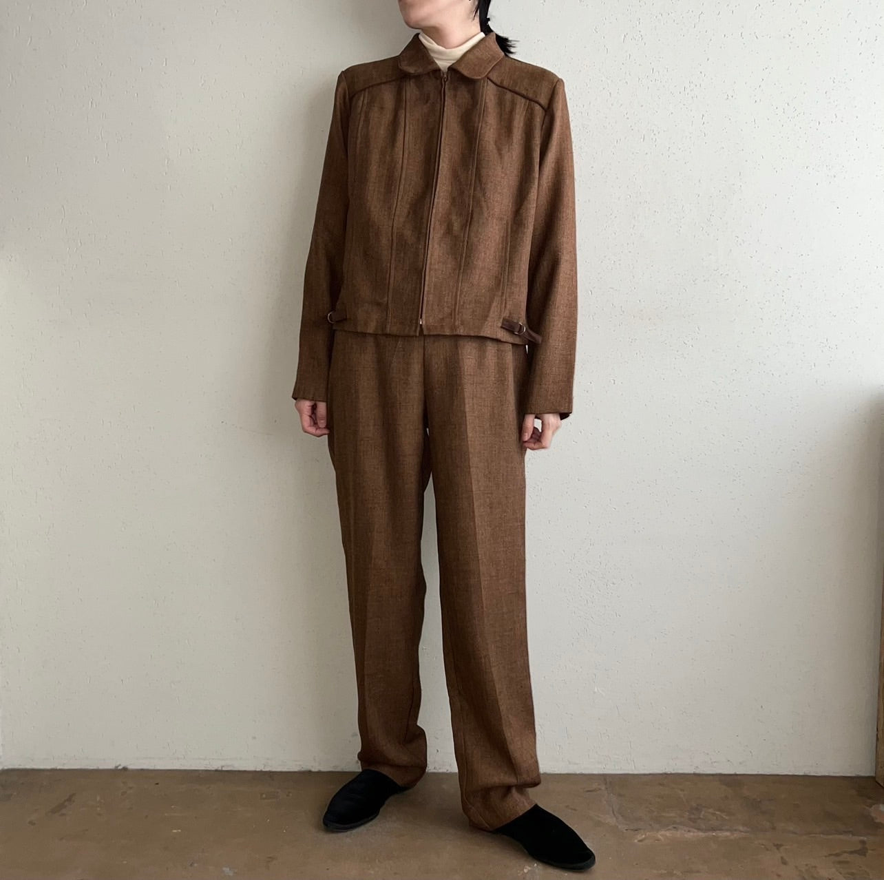 90s Zipped Two-Piece