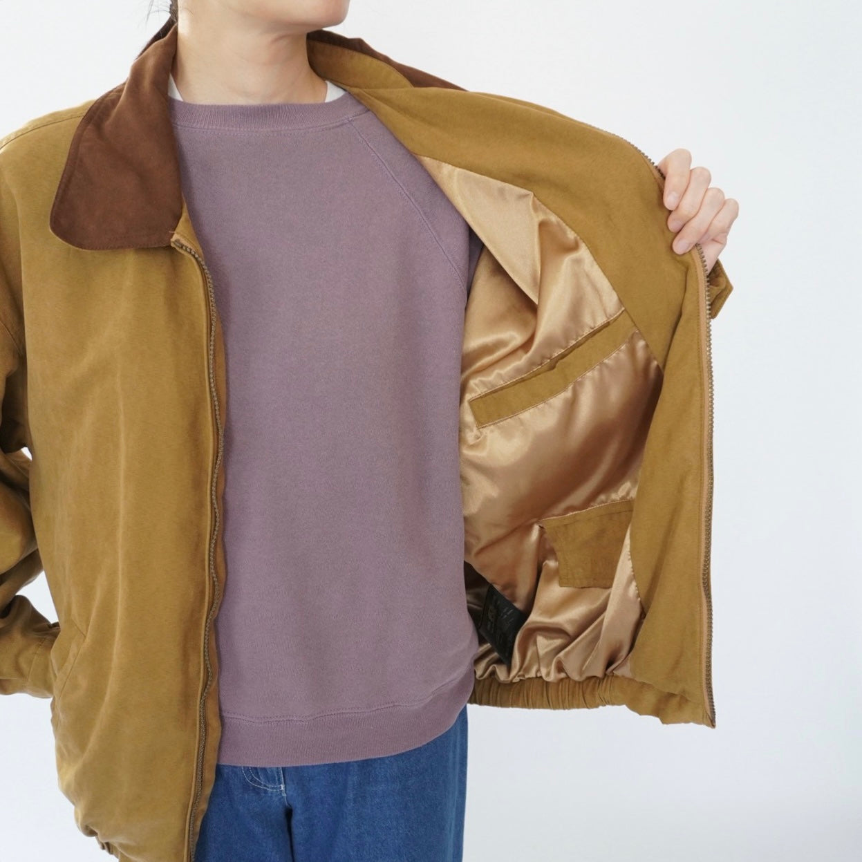 90s Light Brown Jacket