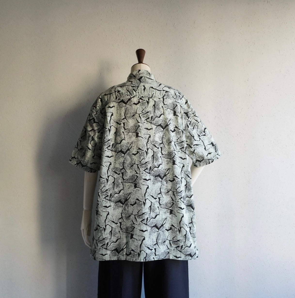 90s EURO Printed Cotton Shirt