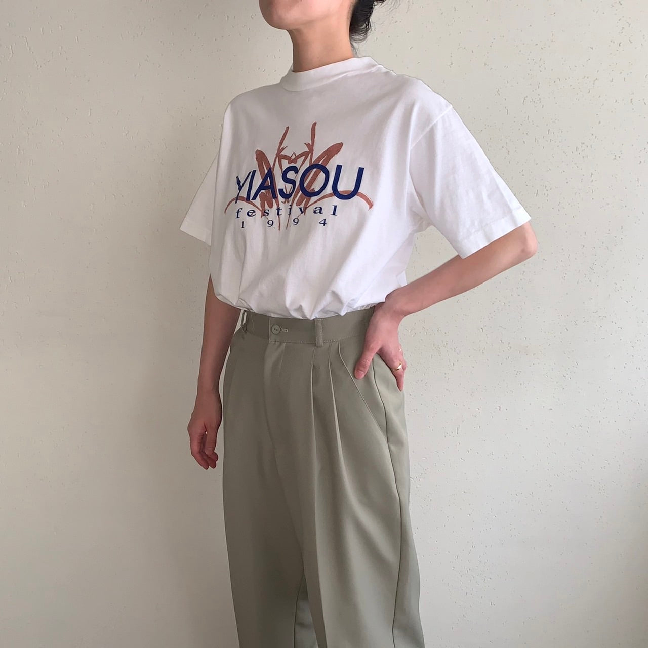 90s Printed T-shirt Made in USA
