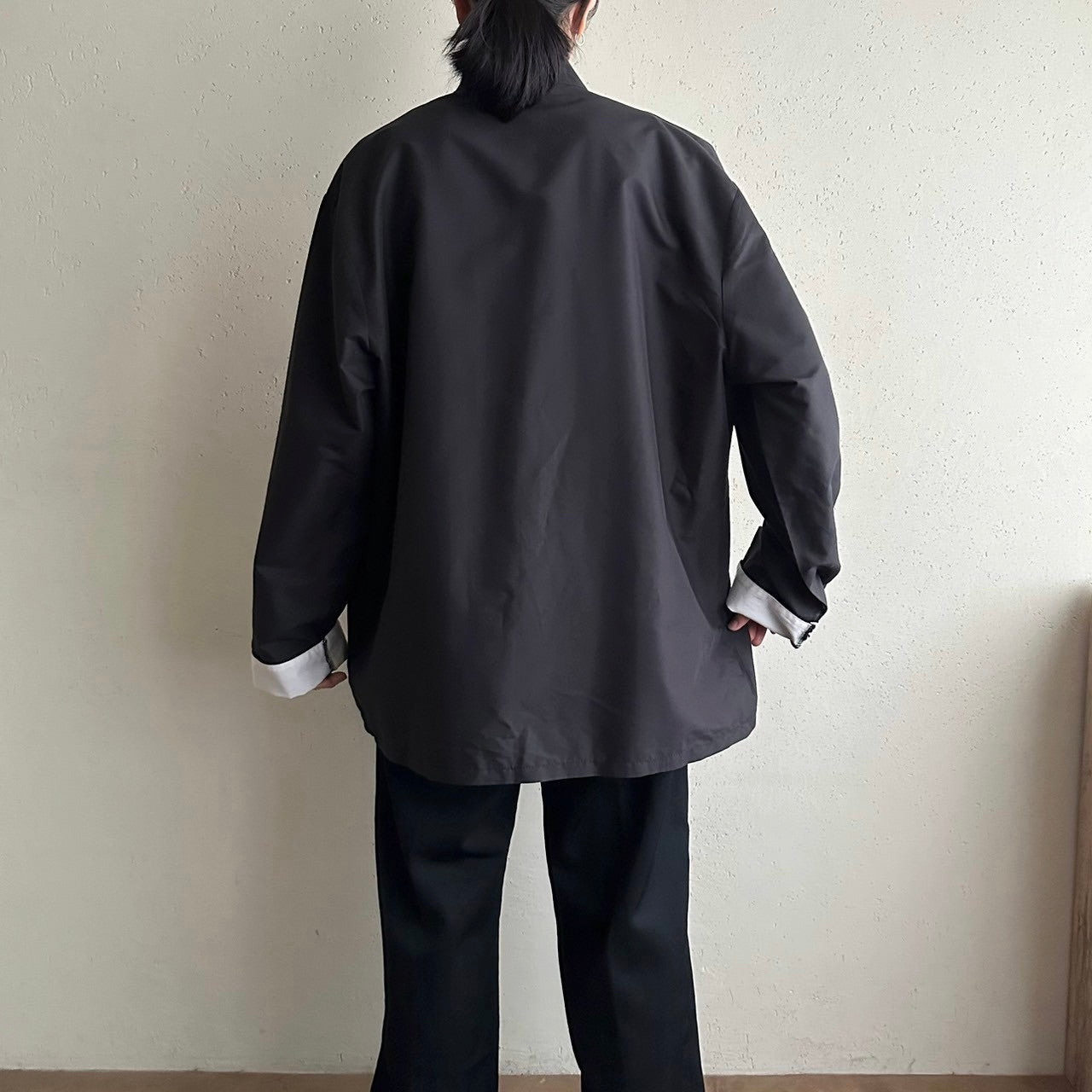 90s Asian Design Shirt Jacket