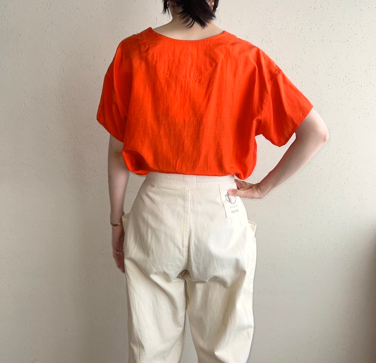 90s Silk Design Blouse