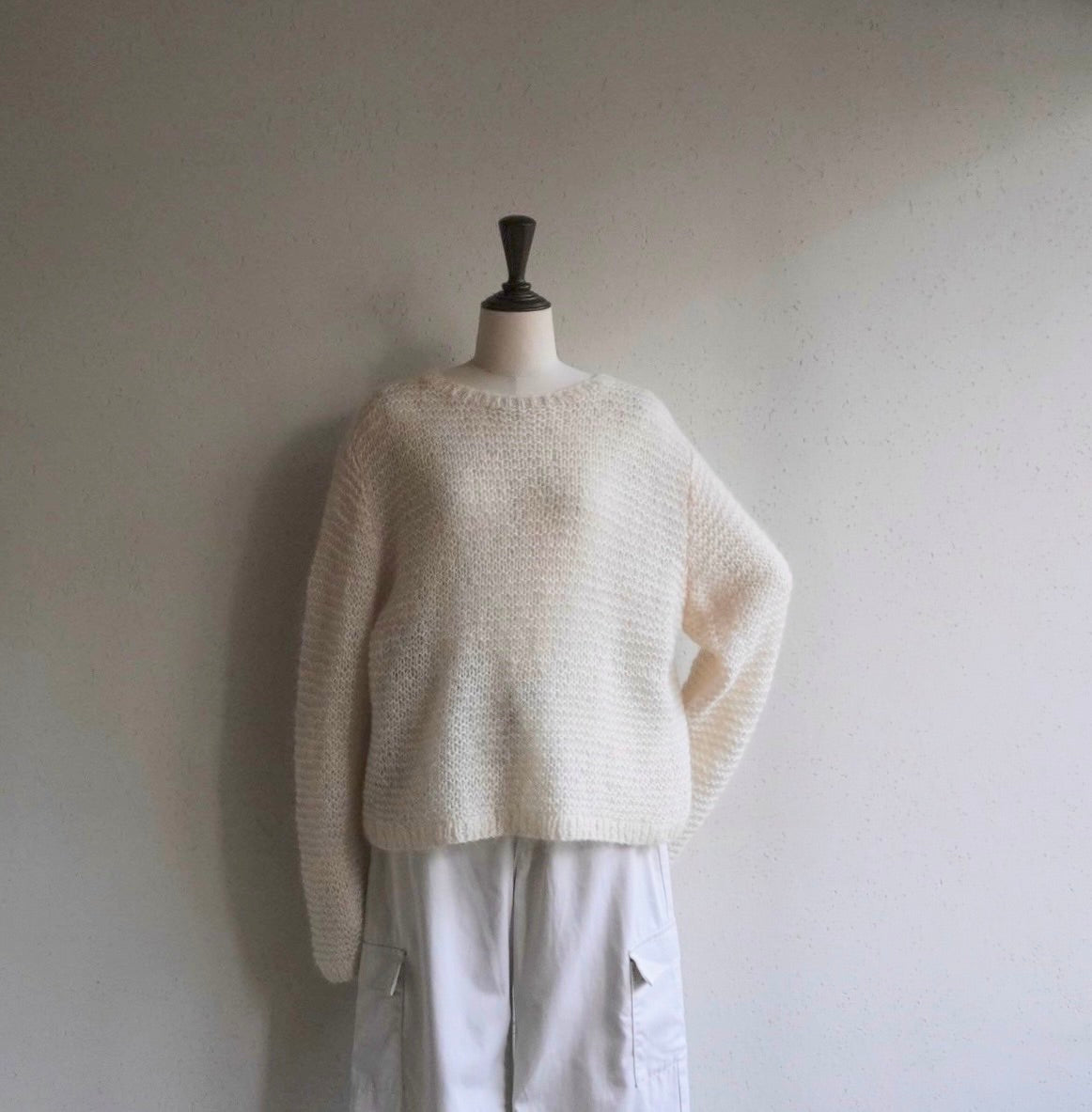 90s White Knit