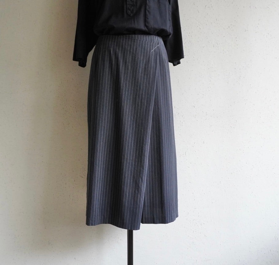 90s Striped Skirt Made in USA