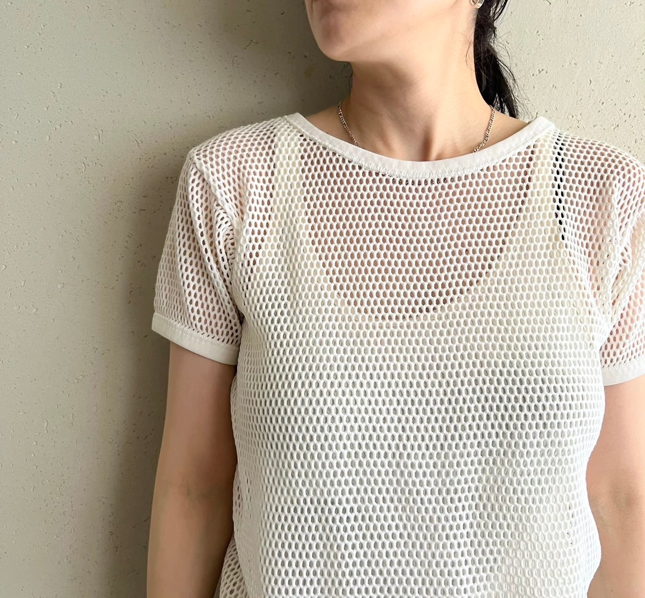 90s Mesh T-shirt Made in Italy