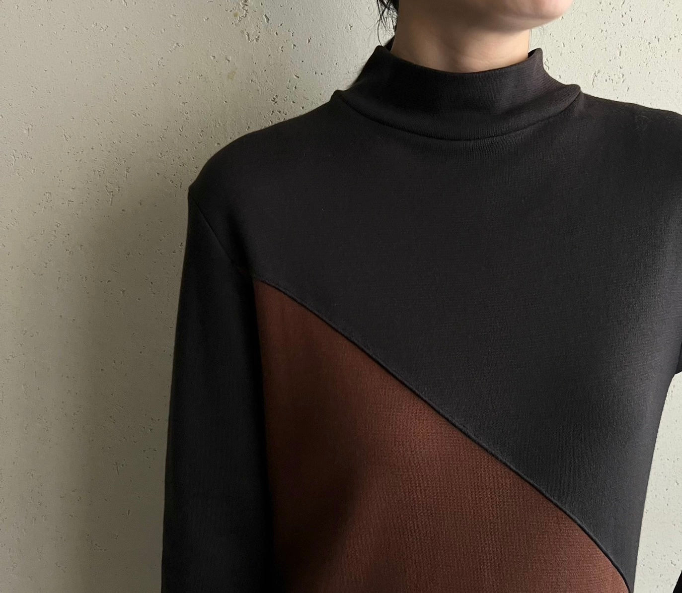 90s Two-Tone Dress