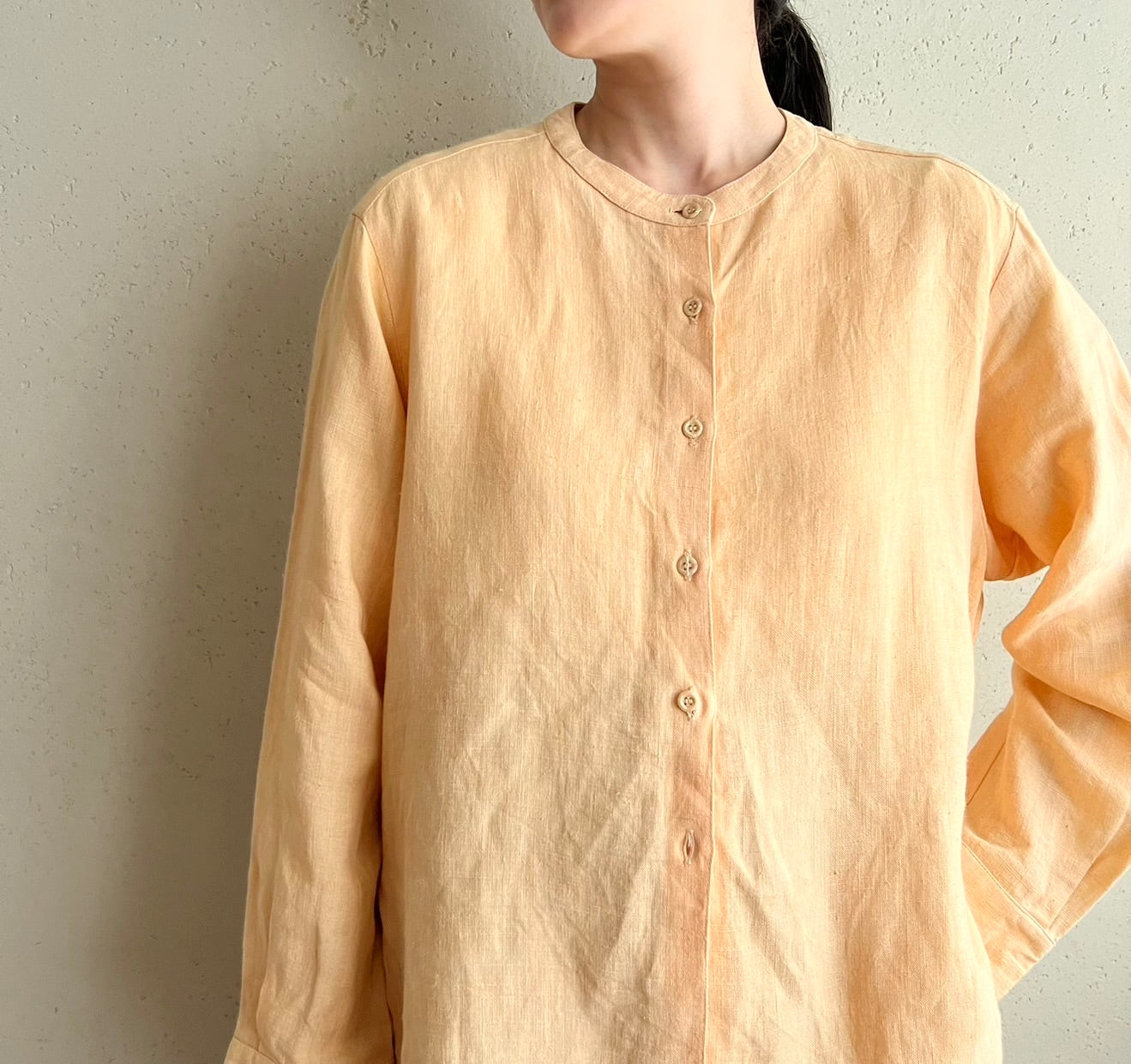 90s Linen Blouse