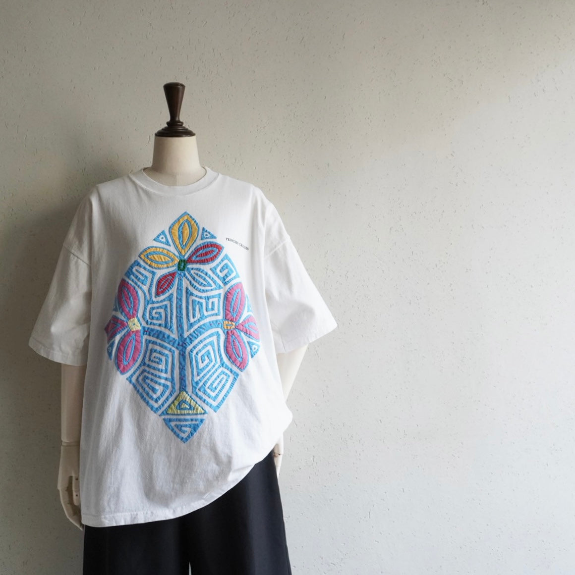 90s"Princess Cruises" Quilted T-shirt