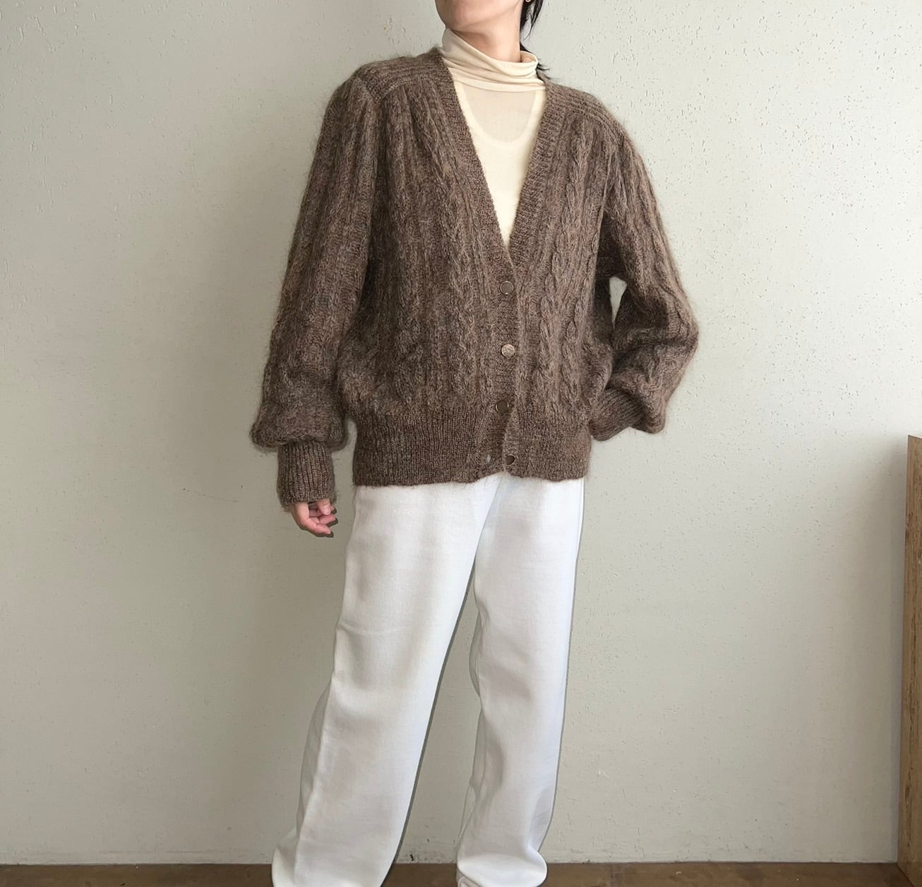 80s Knit Cardigan