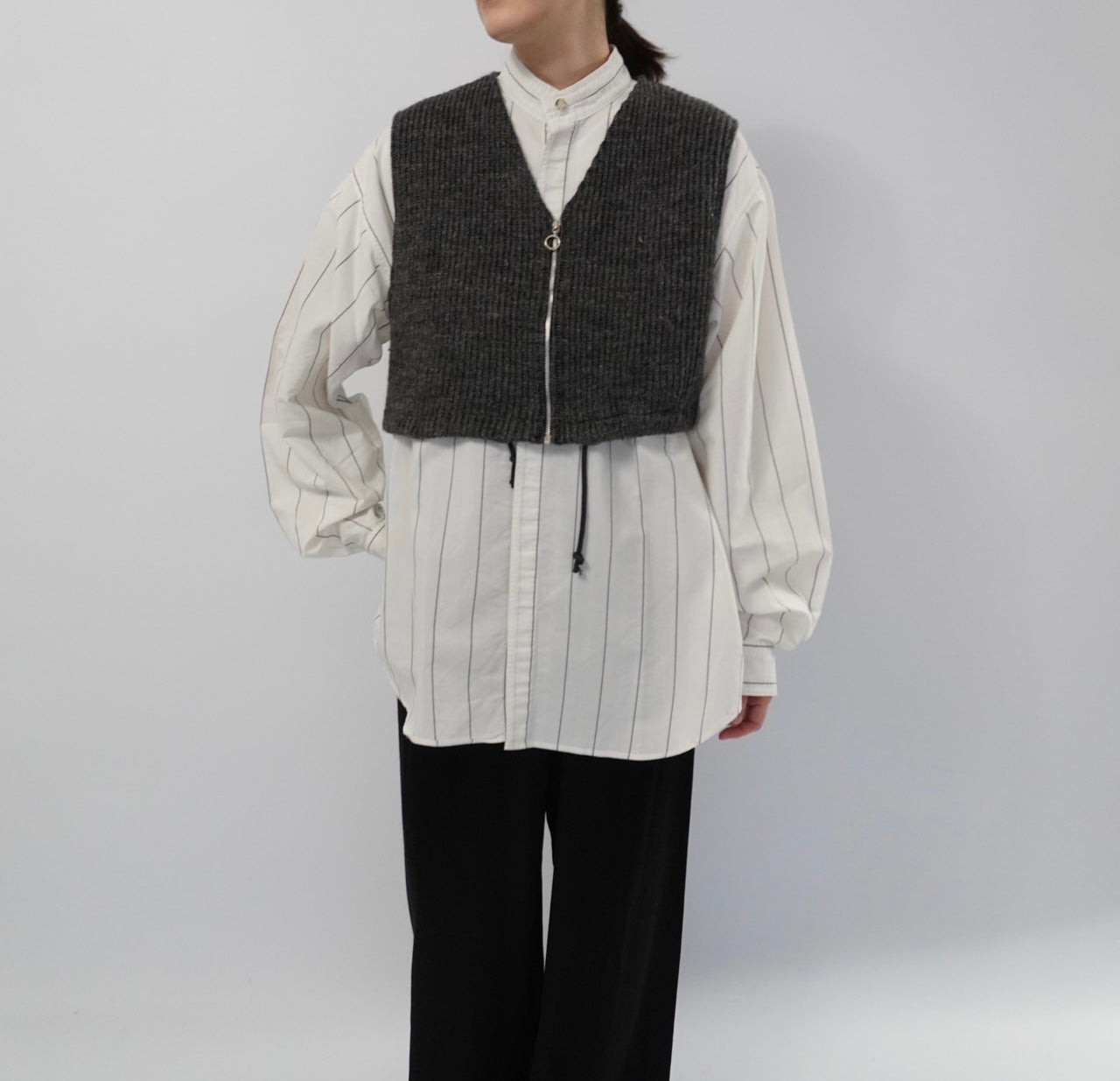 90s Zipped Vest Made in Italy