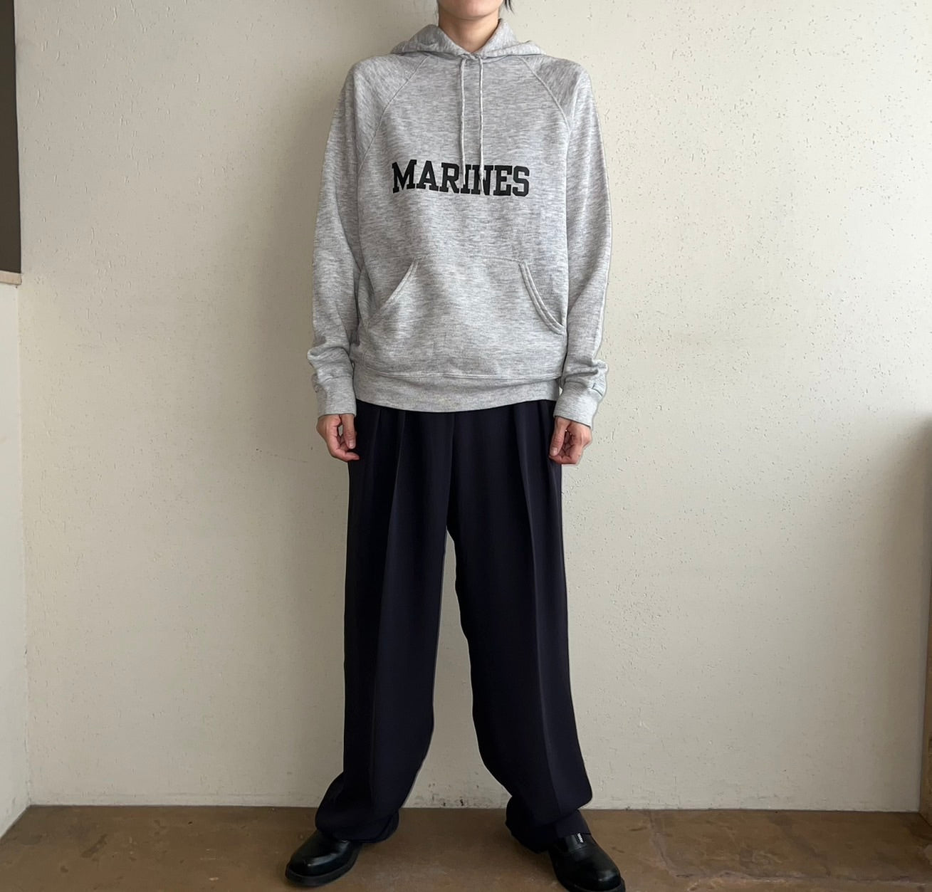 90s Hooded Sweater Made in USA