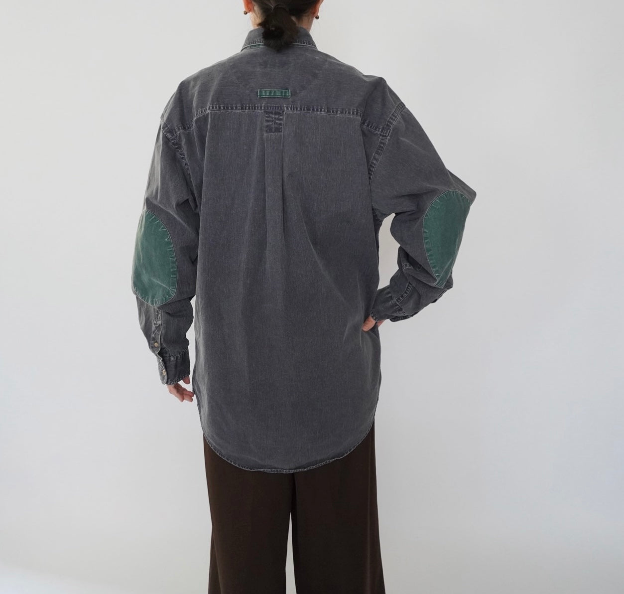 90s Two Tone Cotton Shirt