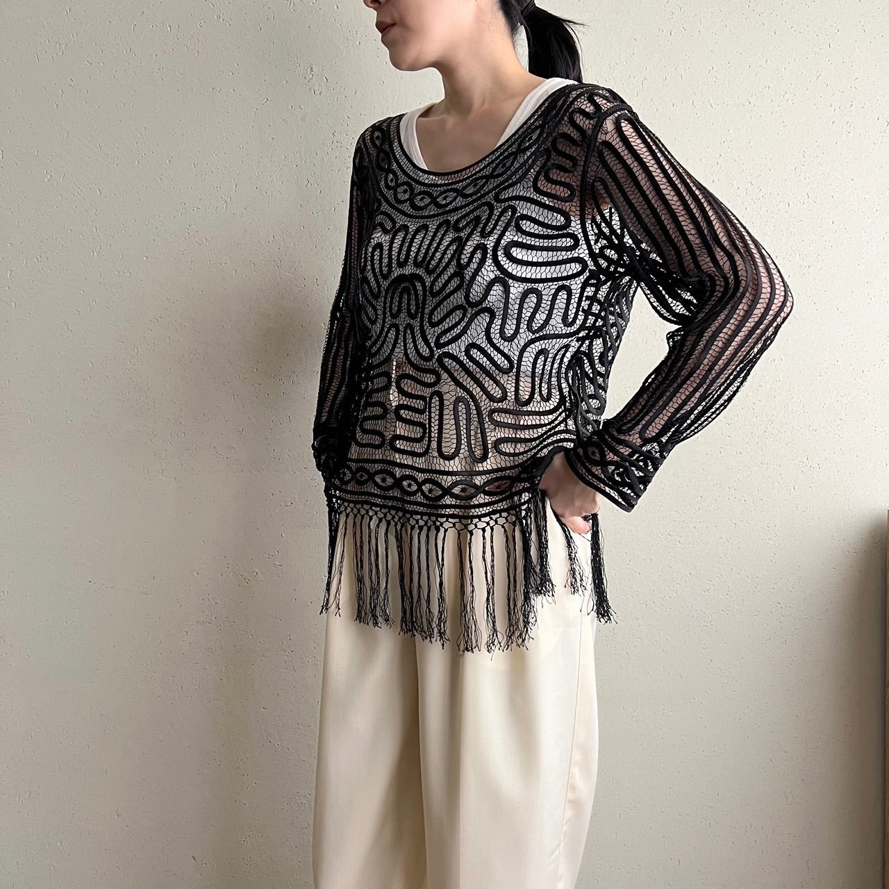 Fringe Design Top